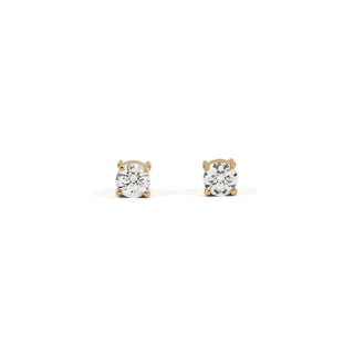 Diamond Claw Prong Studs