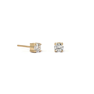 Diamond Claw Prong Studs