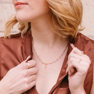 Rainwater Handmade Chain Necklace