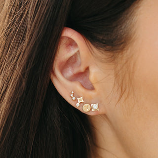 Zenith Diamond Studs