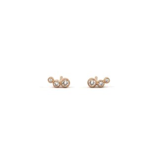 Comet Diamond Studs