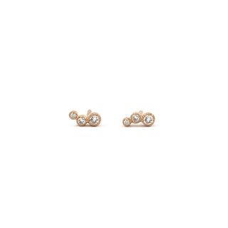 Comet Diamond Studs