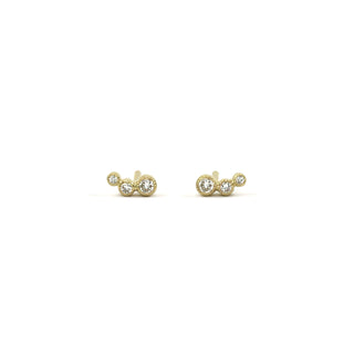 Comet Diamond Studs