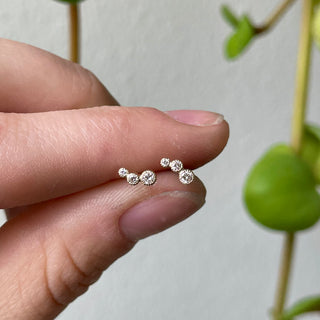 Comet Diamond Studs