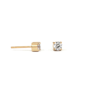 Diamond Claw Prong Studs