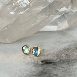 Round Labradorite Juicy Studs