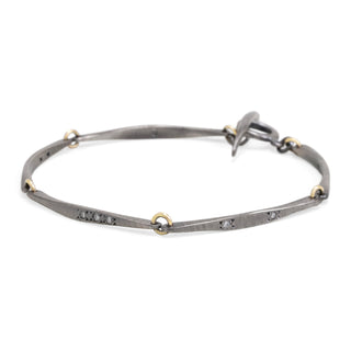 Forged Linked Bar Bracelet