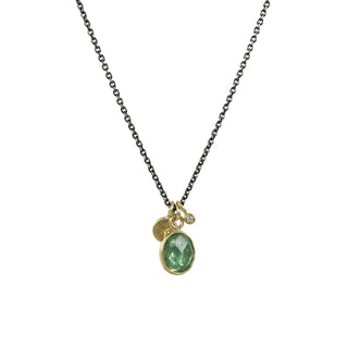 Juicy Emerald Charm Necklace